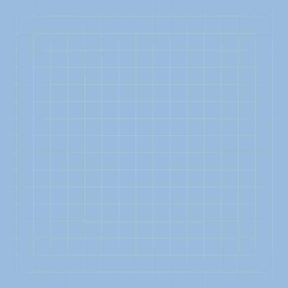 graph paper template - graph paper template - light grey line on blue background. Grid square graph lined paper texture, check seamless pattern for school notebook. Notebook paper background vector