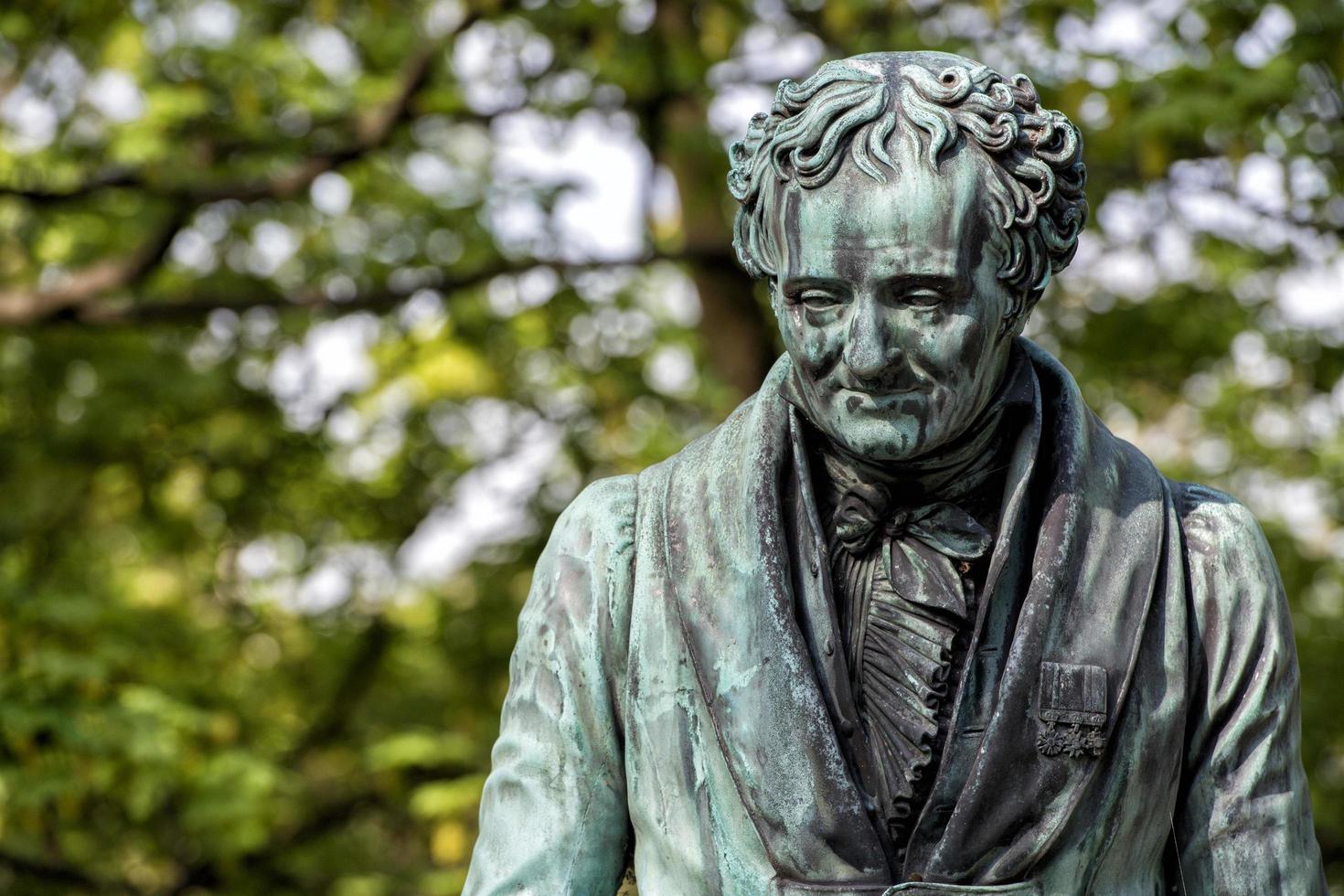 PARIS, FRANCE - MAY 2, 2016 Vivant Denon grave in Pere-Lachaise cemetery homeopaty founder photo