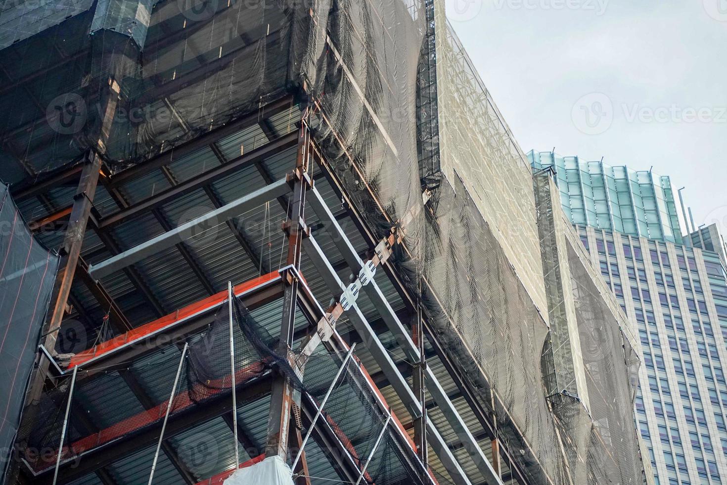 new york manhattan skyscrapers under construction photo