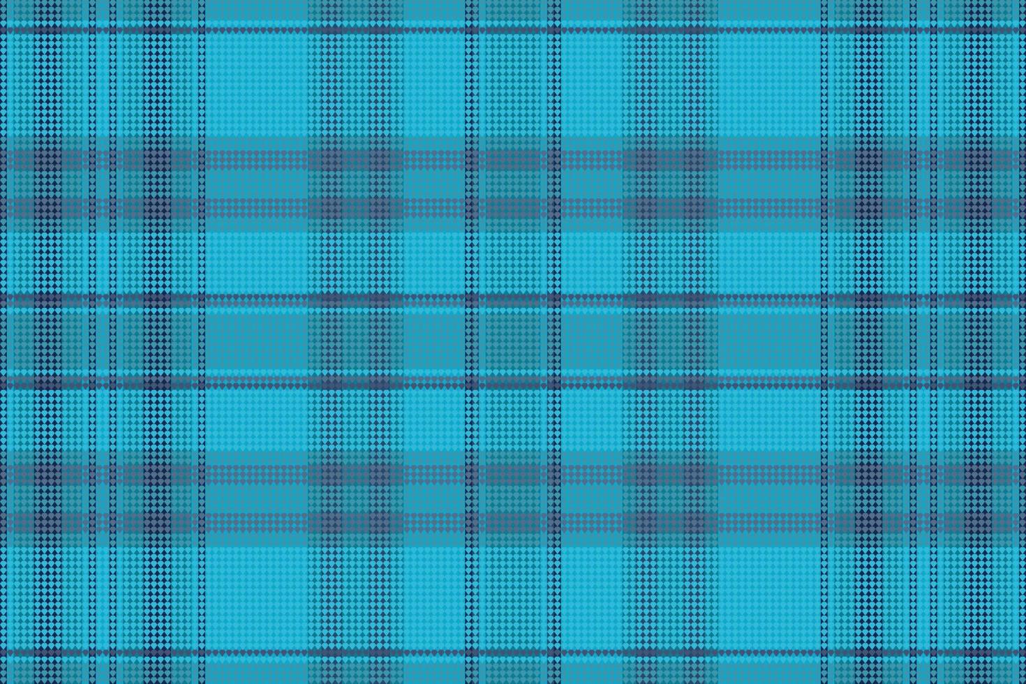 Tartan plaid pattern with dark color. vector