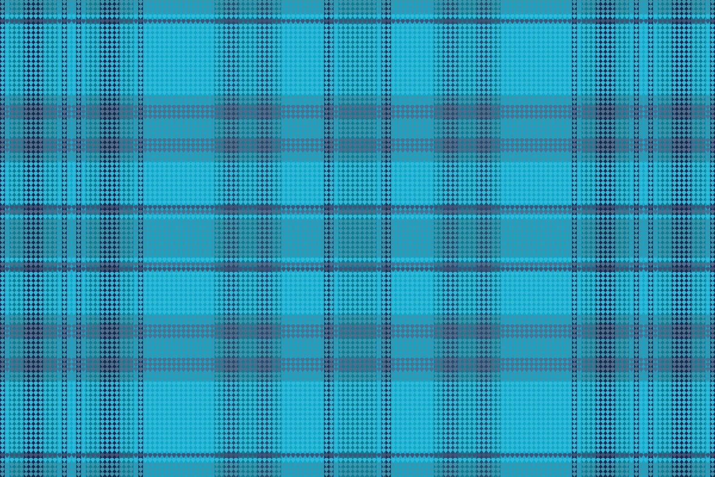 Tartan plaid pattern with dark color. vector