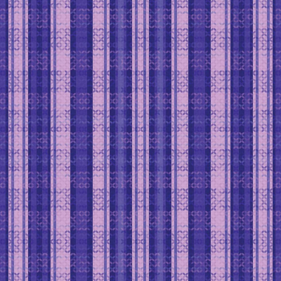 Tartan plaid pattern with dark color. vector