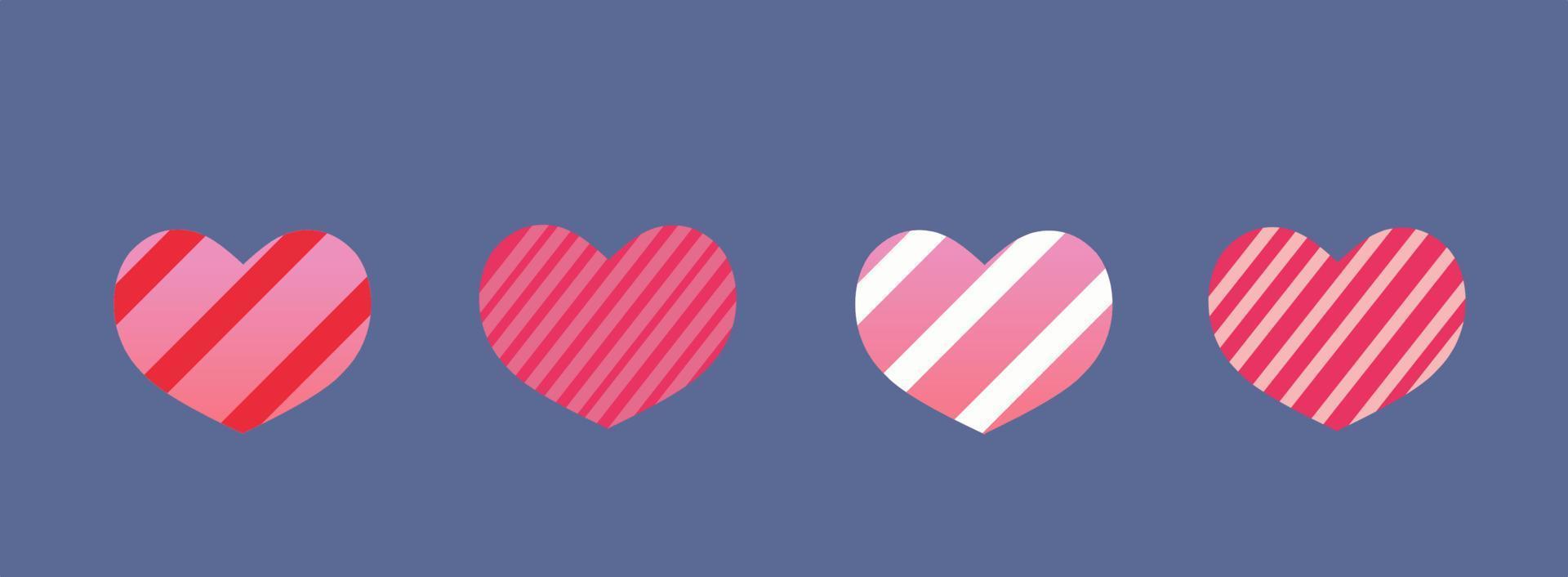 Love heart icon vector. Creative illustration romantic collection love symbols. Love concept. for Valentines day, Mothers day, wedding, love and romantic events vector