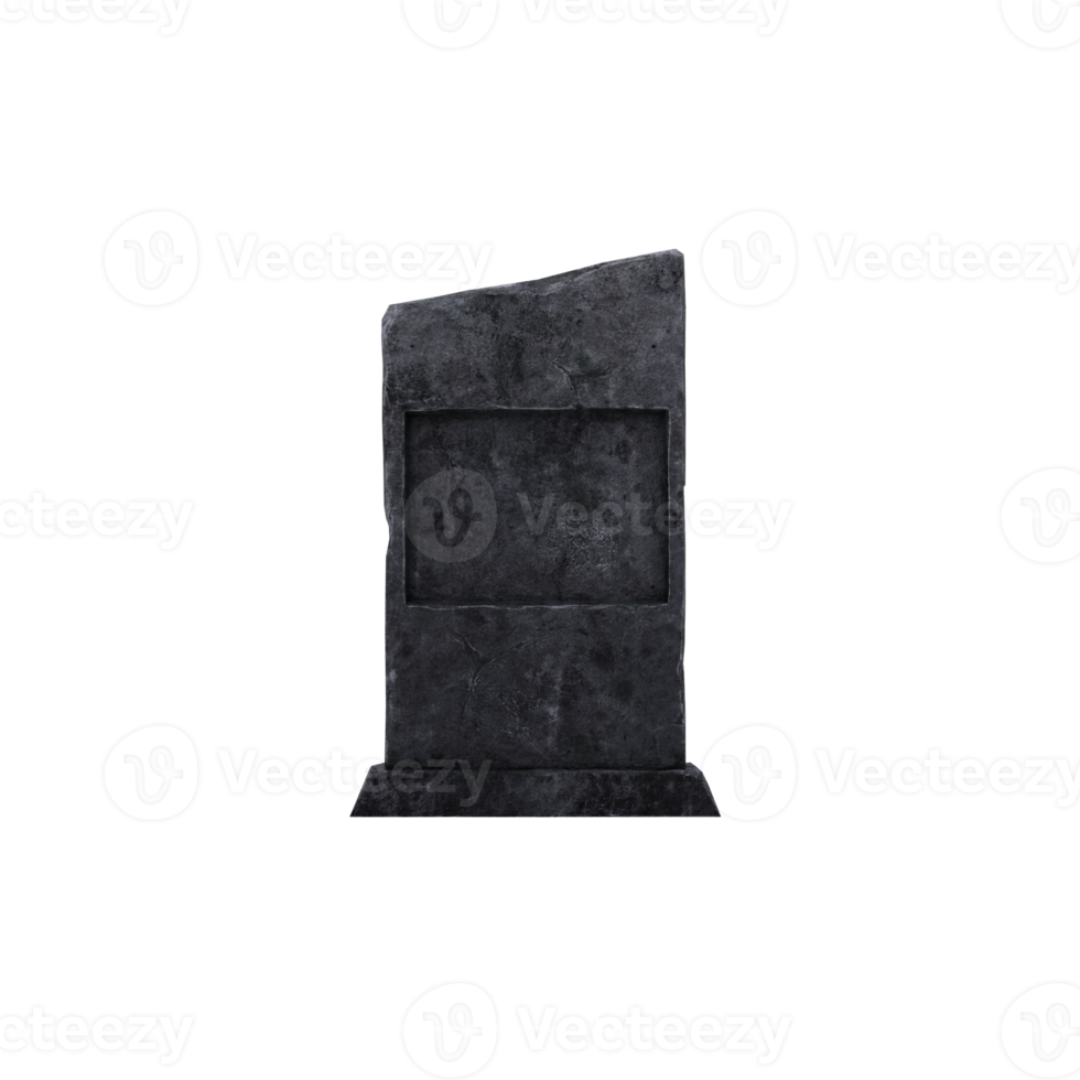 3d Tombstone isolated png