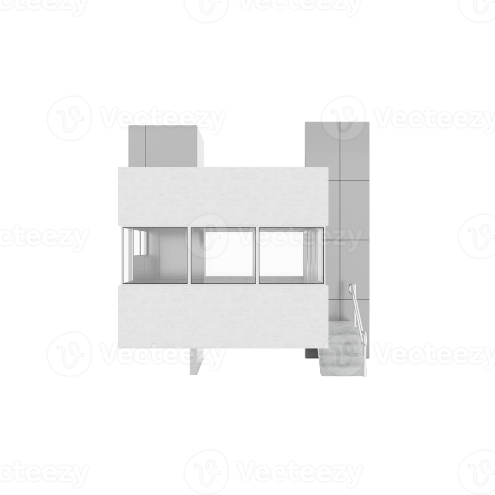 3d Security Cabin png