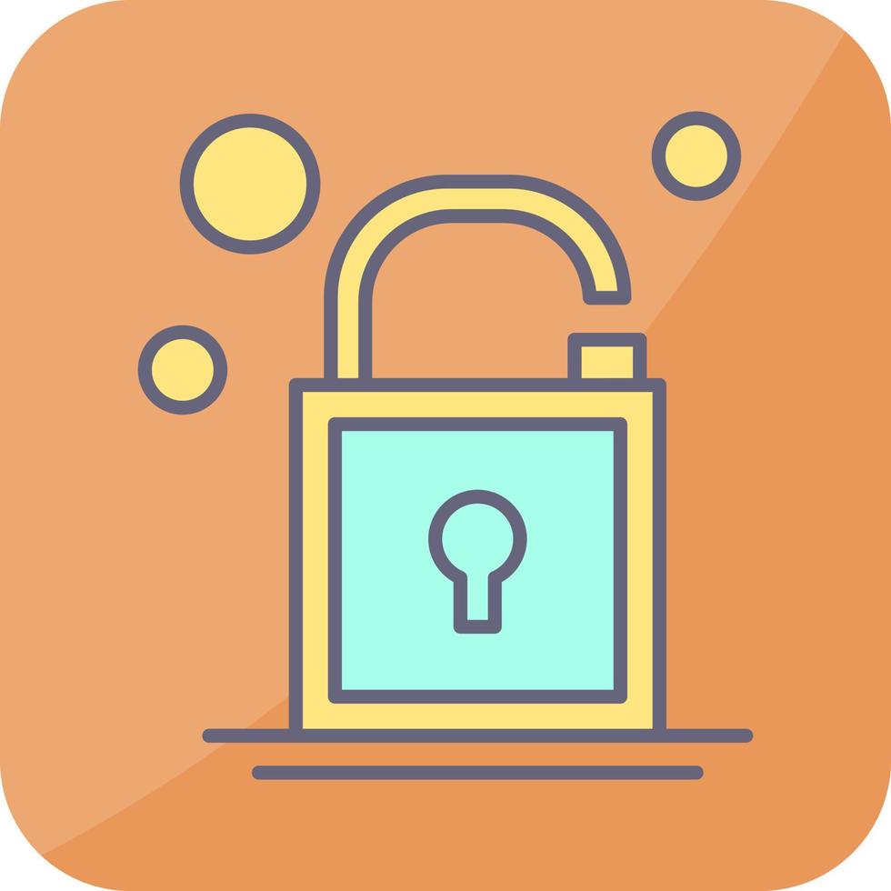 Open Lock Vector Icon