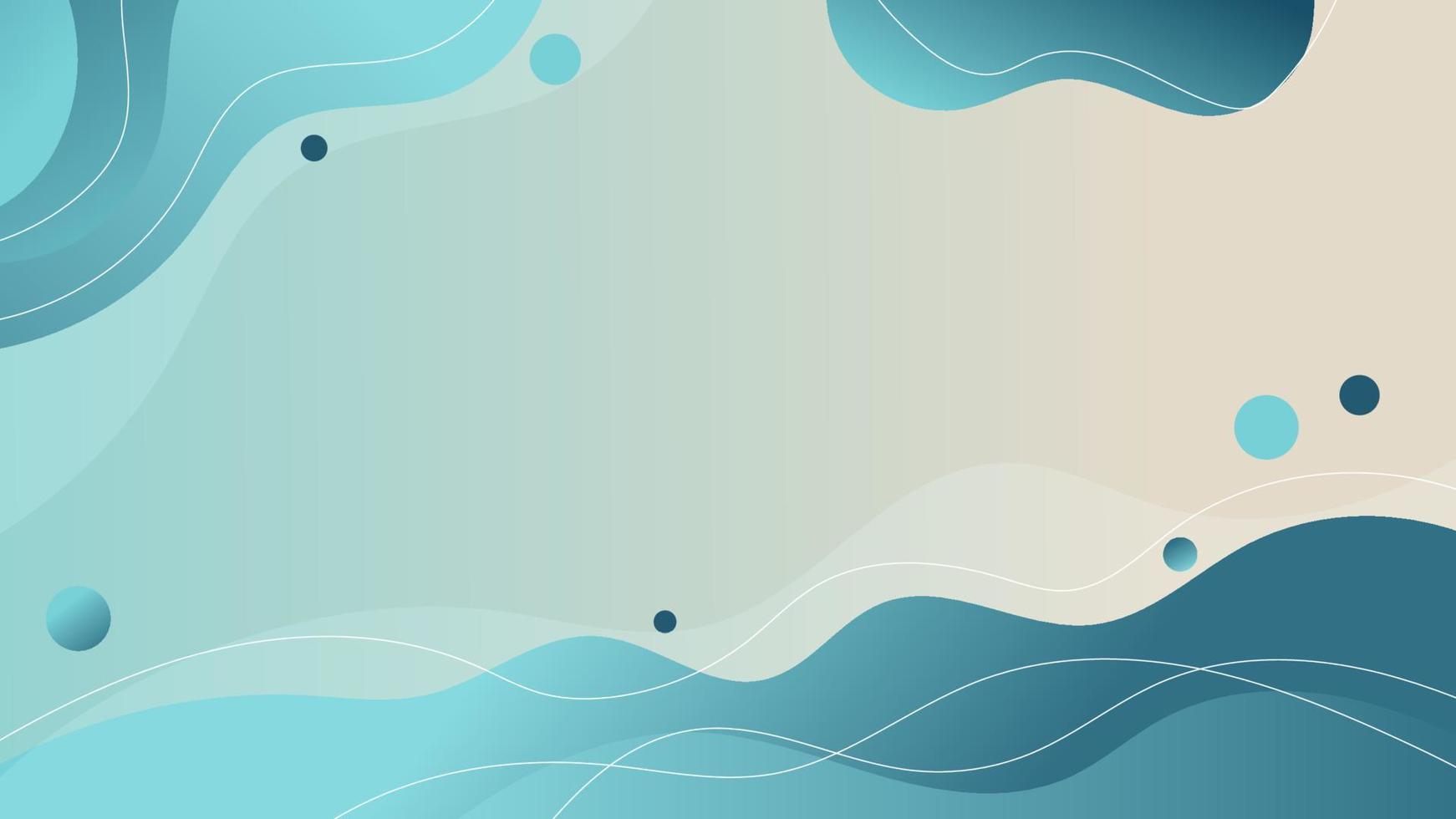 Liquid gradasi blue abstract background  banner template vector