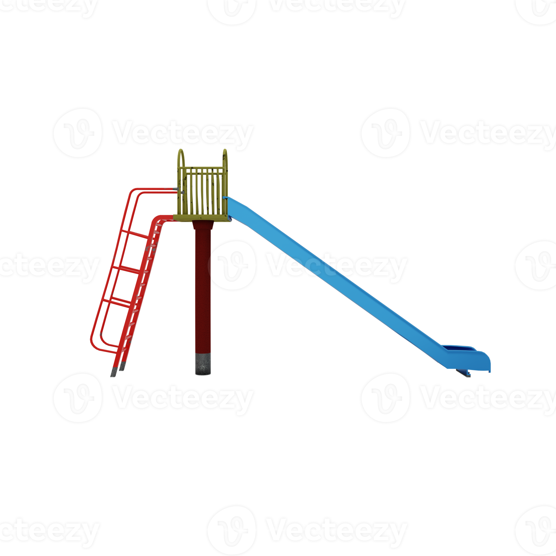 for kids park equipment colorful slider isolated 18753630 PNG