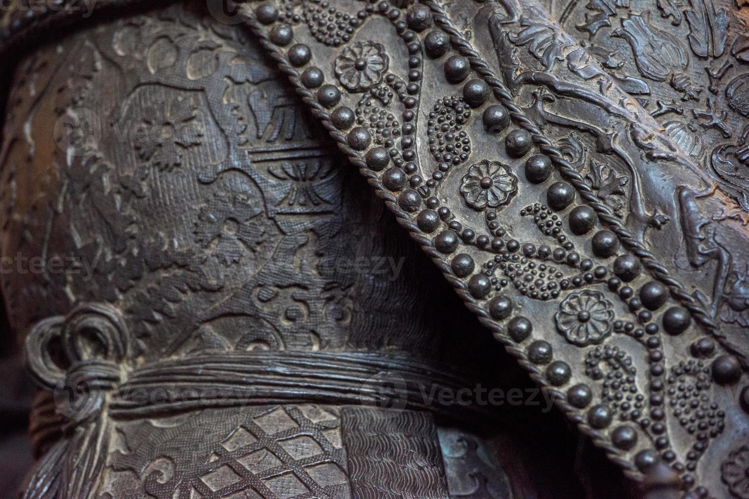 copper mantle texture background closeup photo