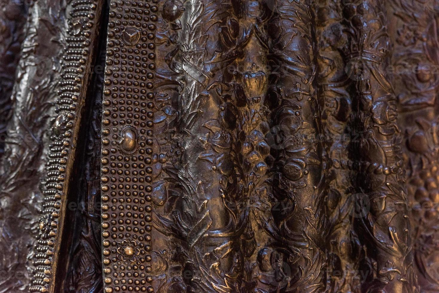 copper mantle texture background closeup photo
