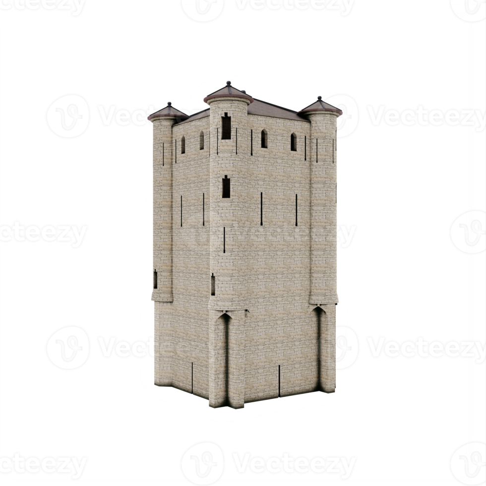 3d archieven kasteel png