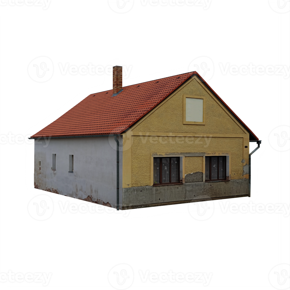 vecchia casa abbandonata png