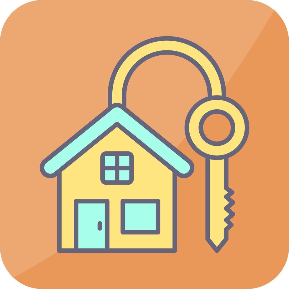 House Key Vector Icon