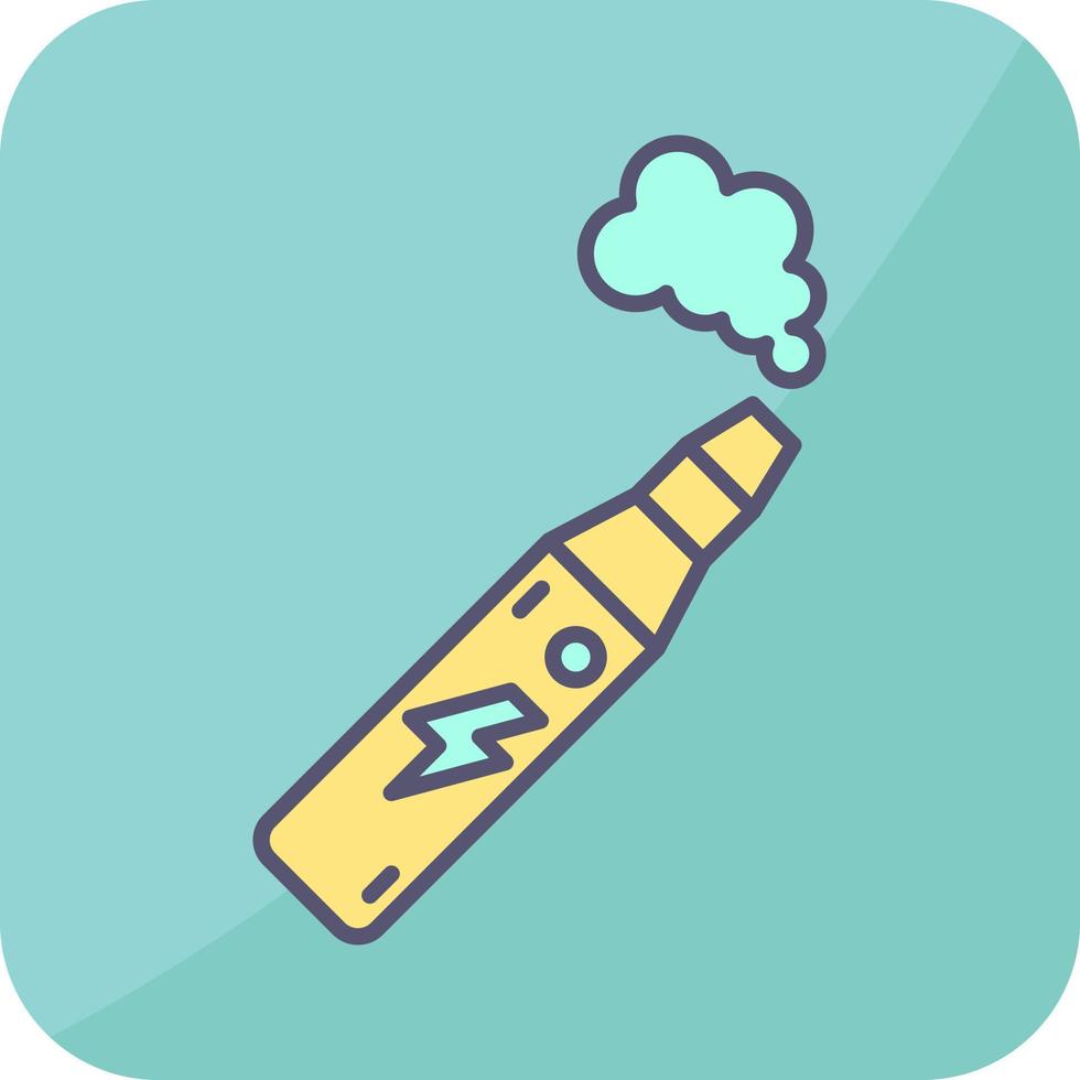 Electronic Cigarette Vector Icon