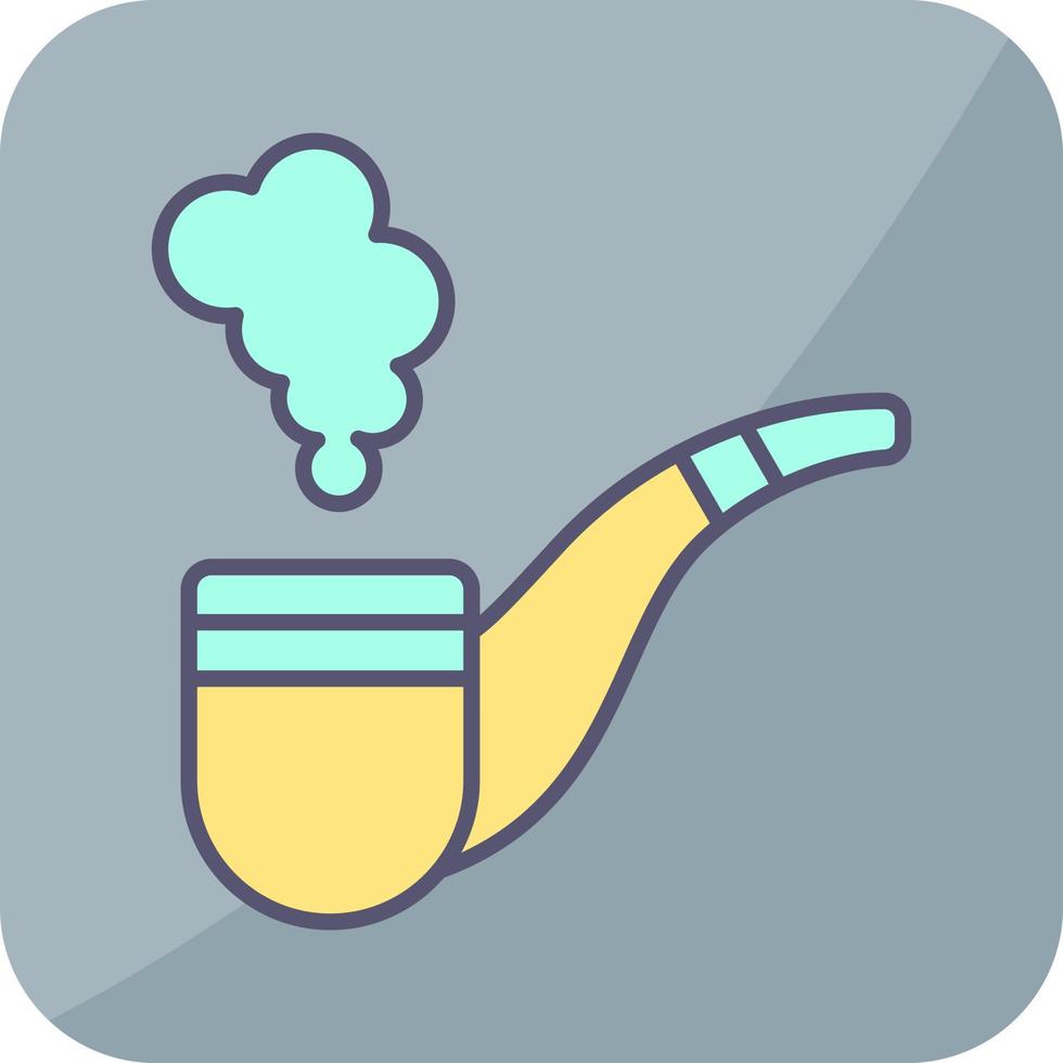 Smoke Pipe Vector Icon