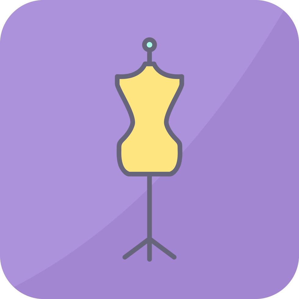 Dress Holder Vector Icon