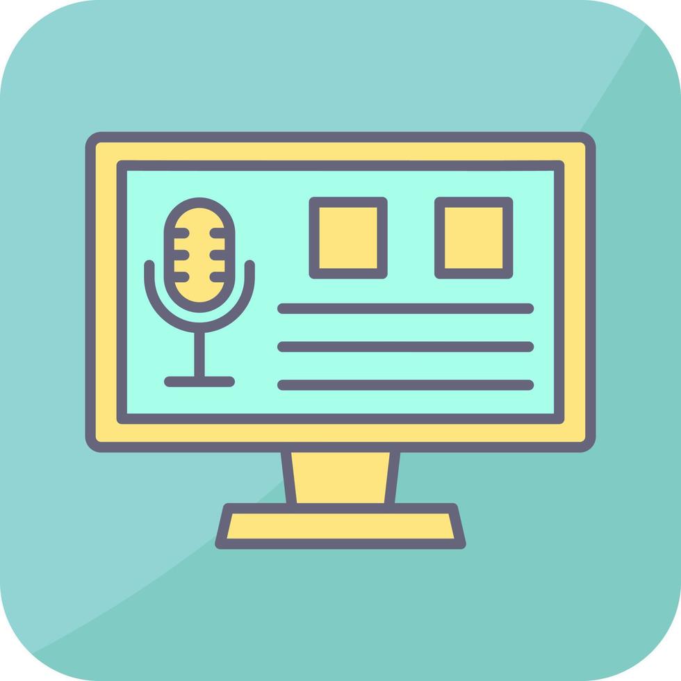 Podcast Vector Icon