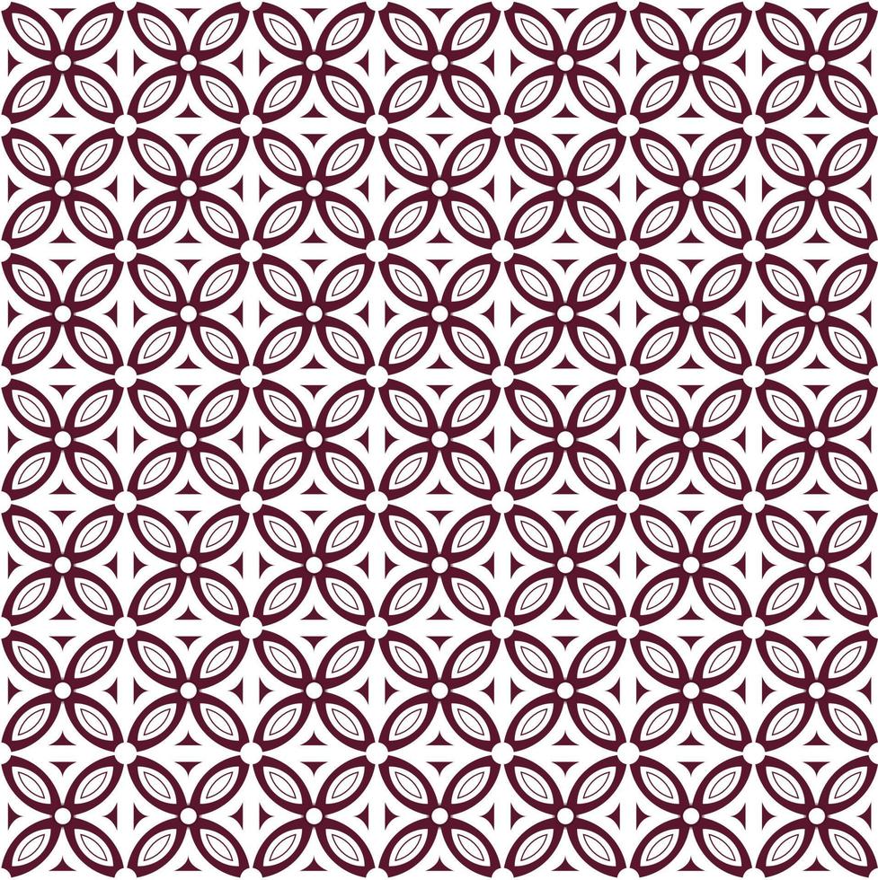 Indonesian pattern called Batik Kawung vector