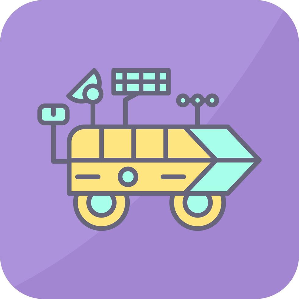 Moon Rover Vector Icon