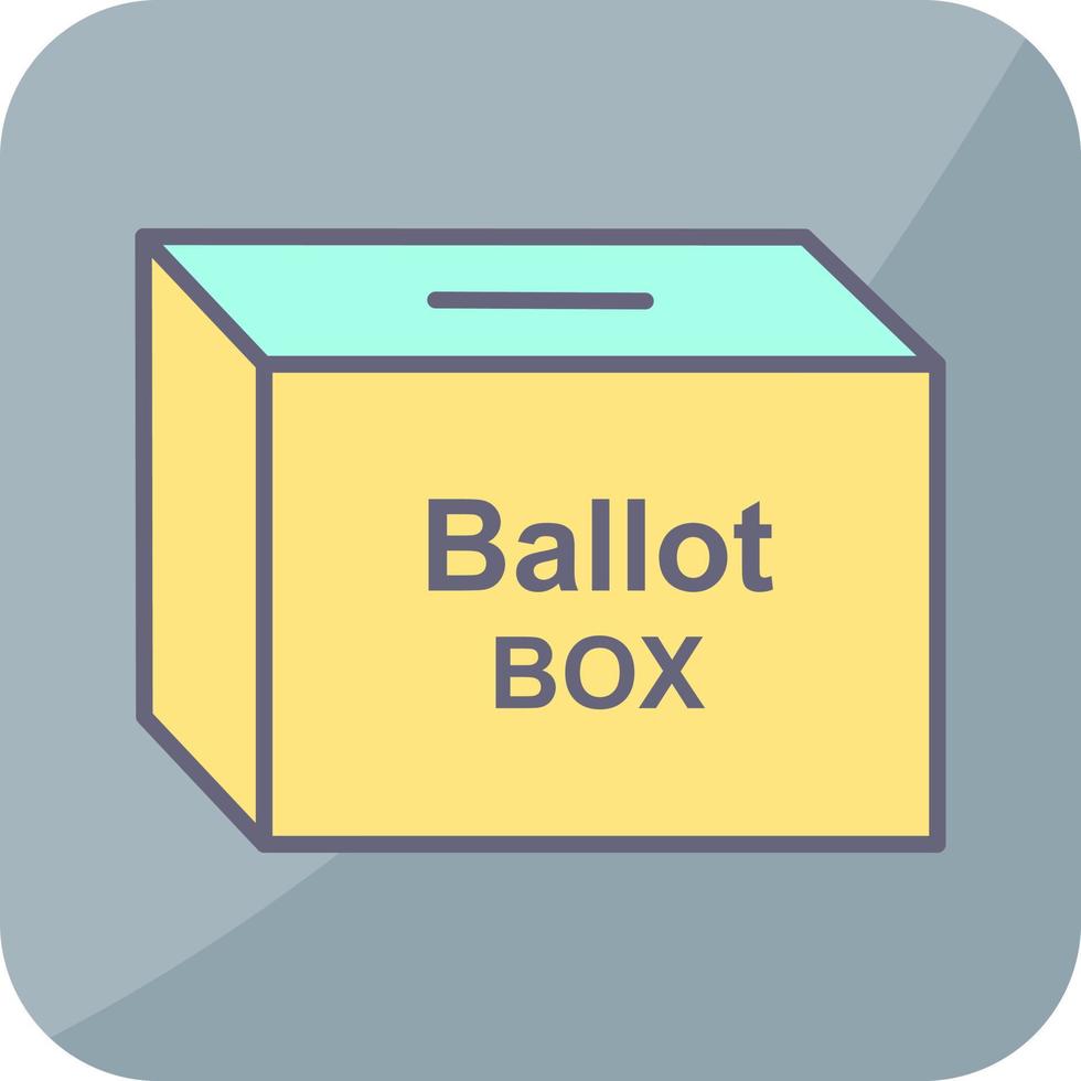 Ballot Box Vector Icon