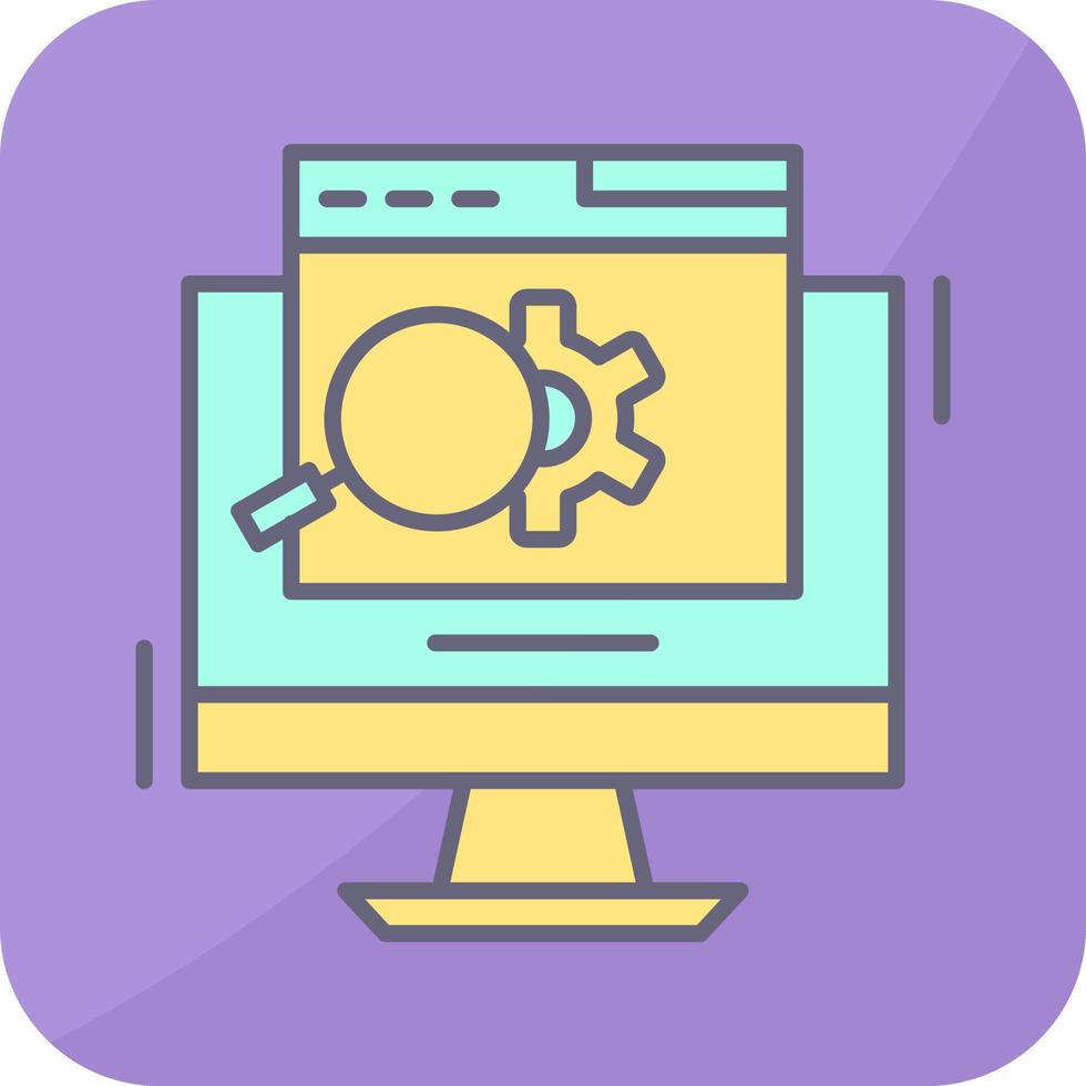 Search Engine Vector Icon