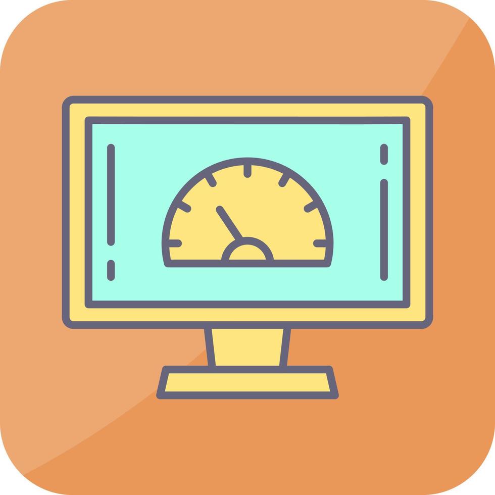 Speed Test Vector Icon