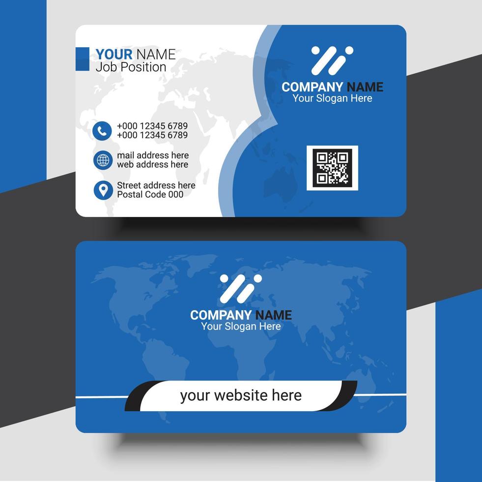 Creative Modern Professional Business Card Template vector