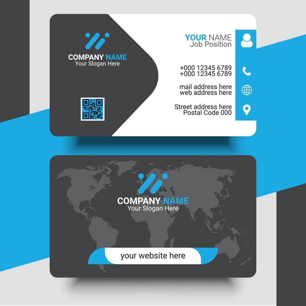 Creative Modern Professional Business Card Template vector