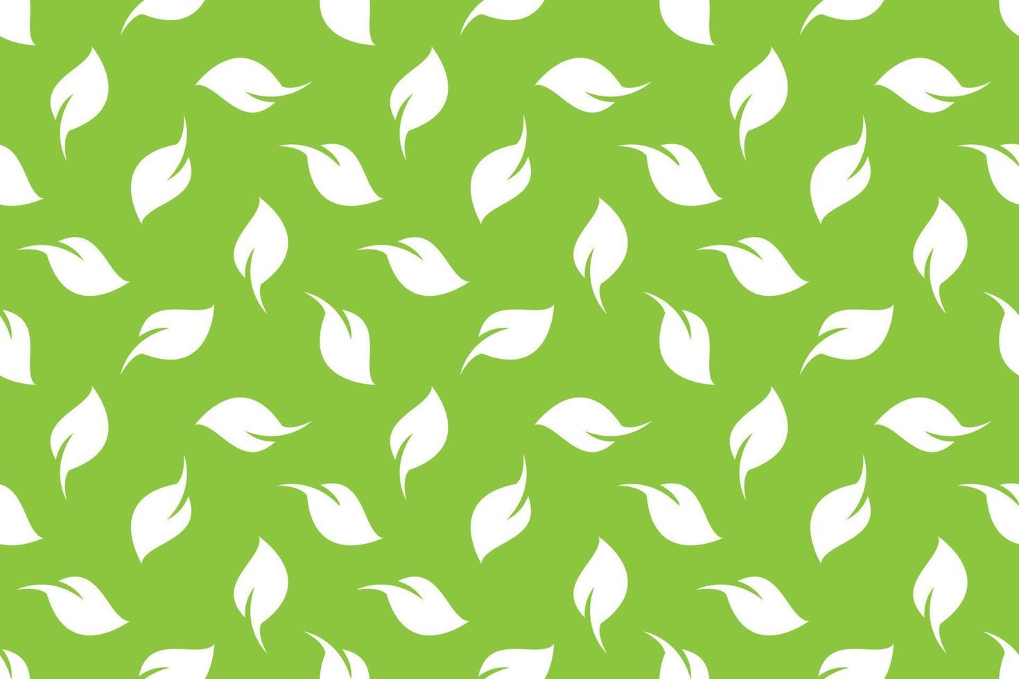 Leaf seamless pattern background vector design