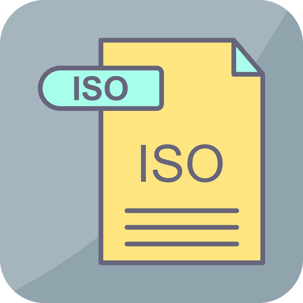 ISO Vector Icon