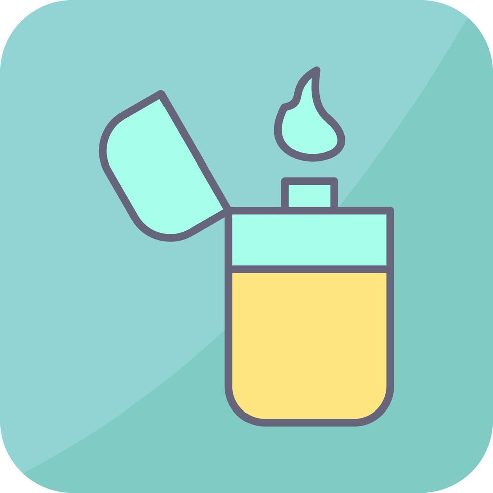 Unique Lighter Vector Icon