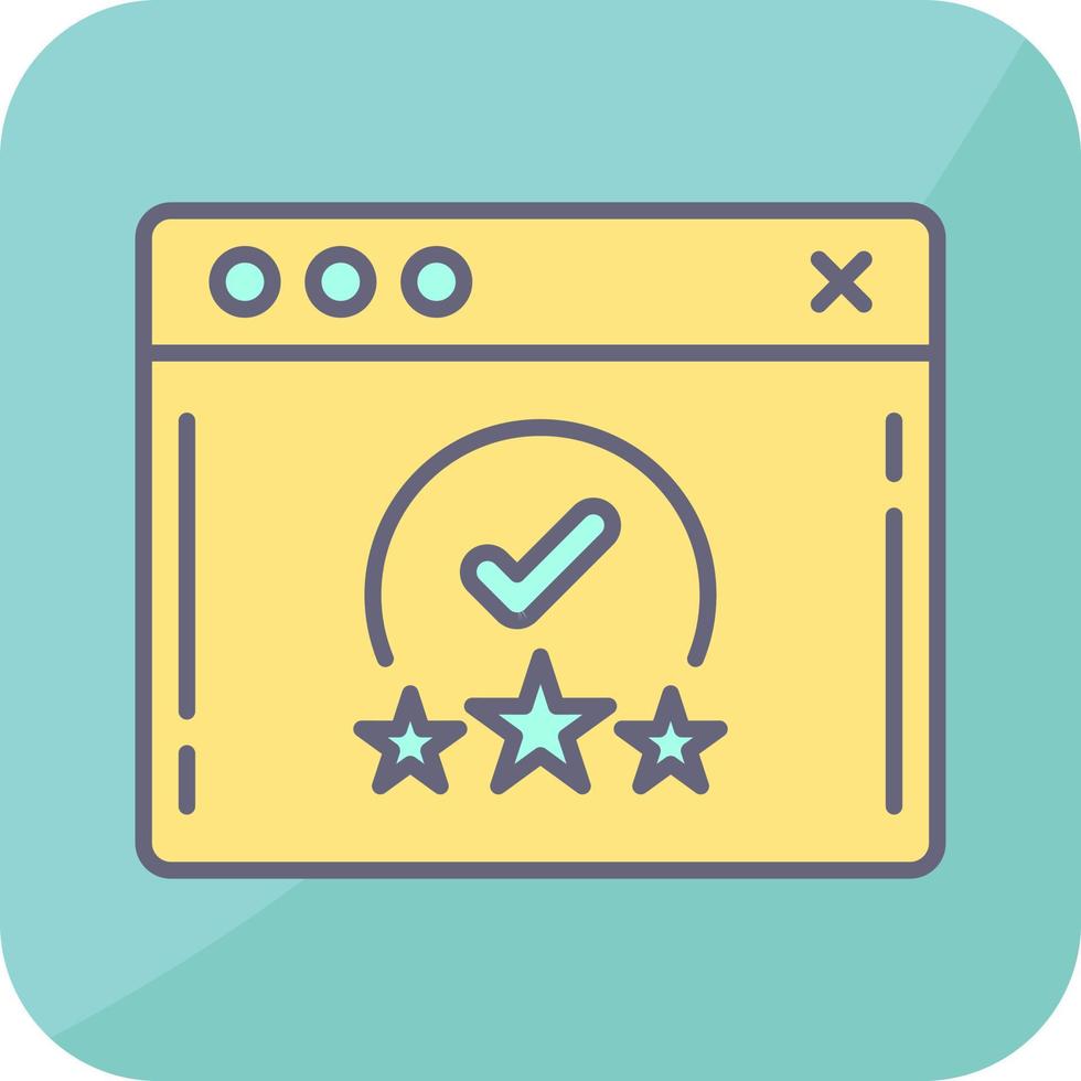 Rating Vector Icon