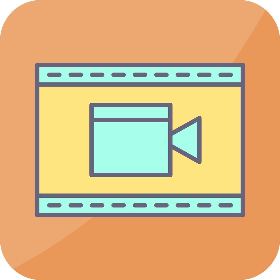 Unique Video and Animation Vector Icon