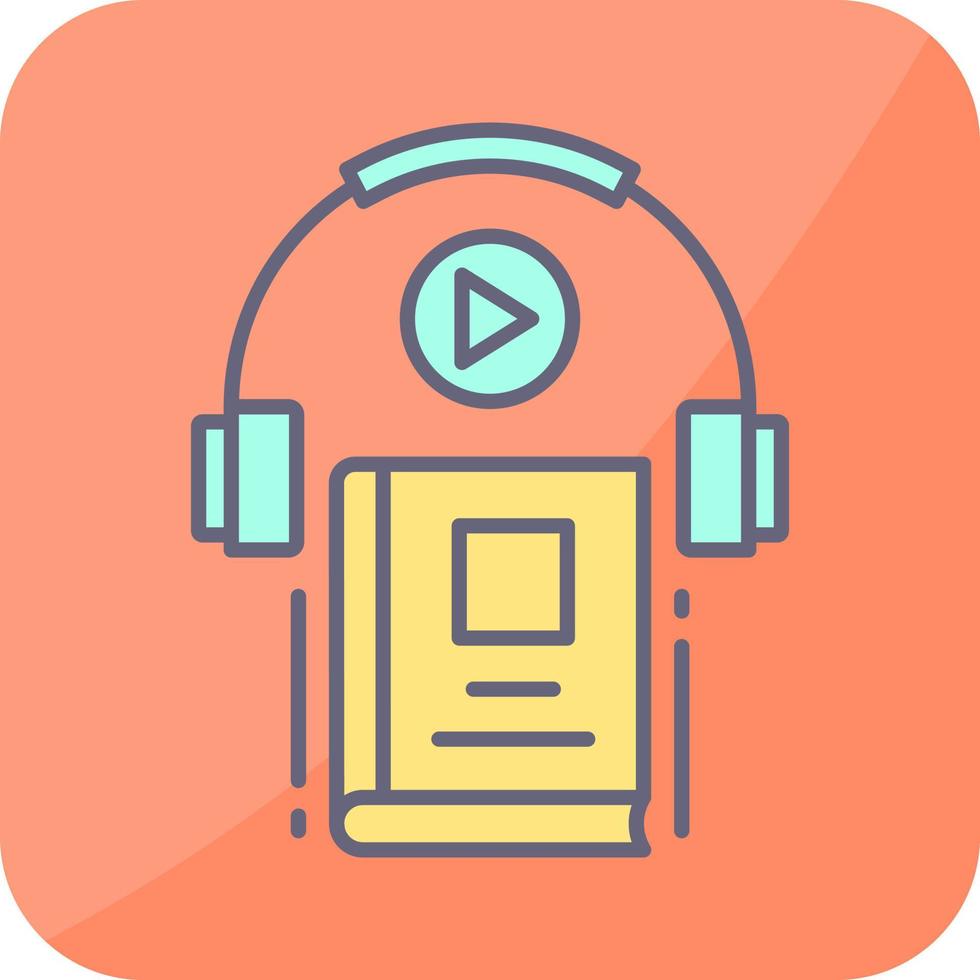 Audio Book Vector Icon