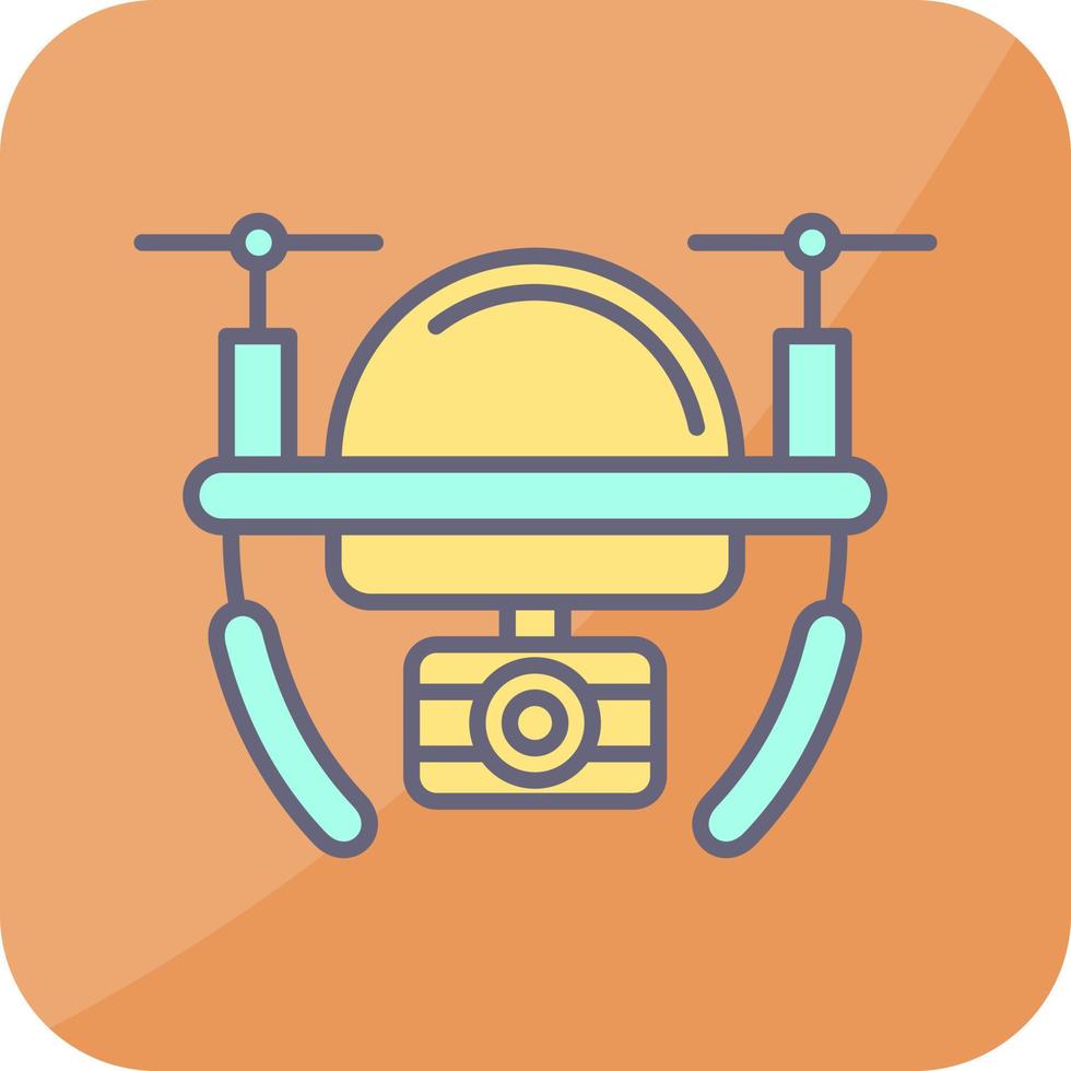 Camera Drone Vector Icon