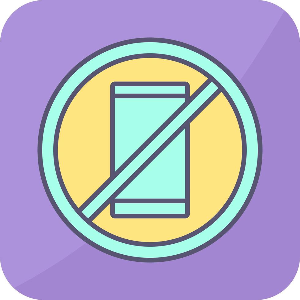 No Cell Phones Vector Icon