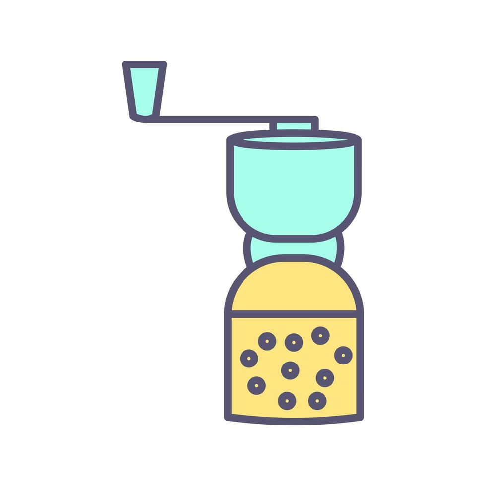 Coffee Grinder Vector Icon