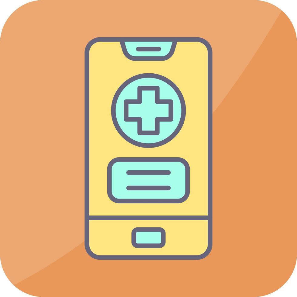 Medical app Vector Icon