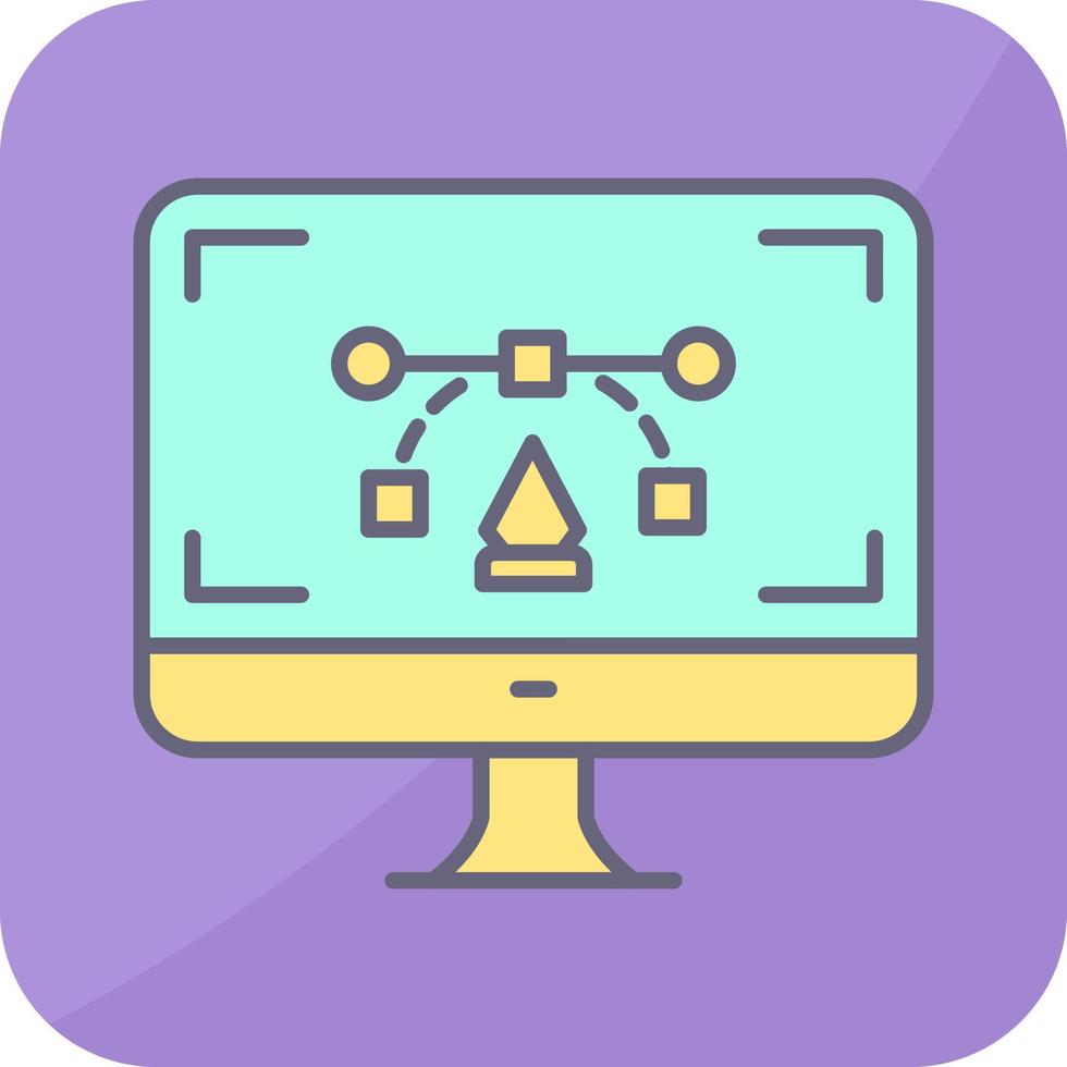 Desktop Vector Icon