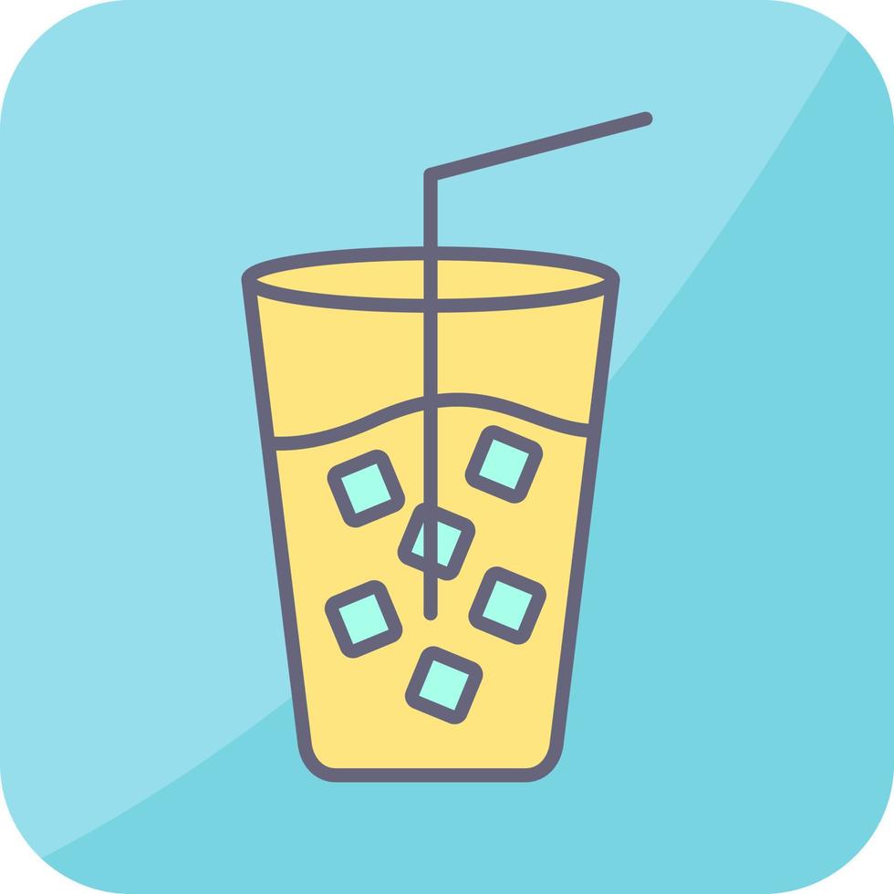 Cold Drink Vector Icon