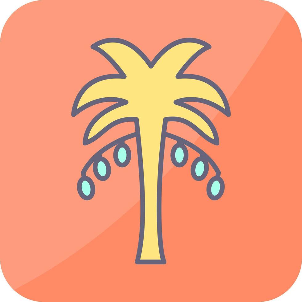 Coconut trees Vector Icon