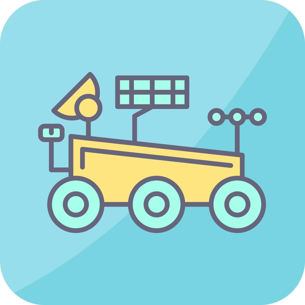Mars Rover Vector Icon