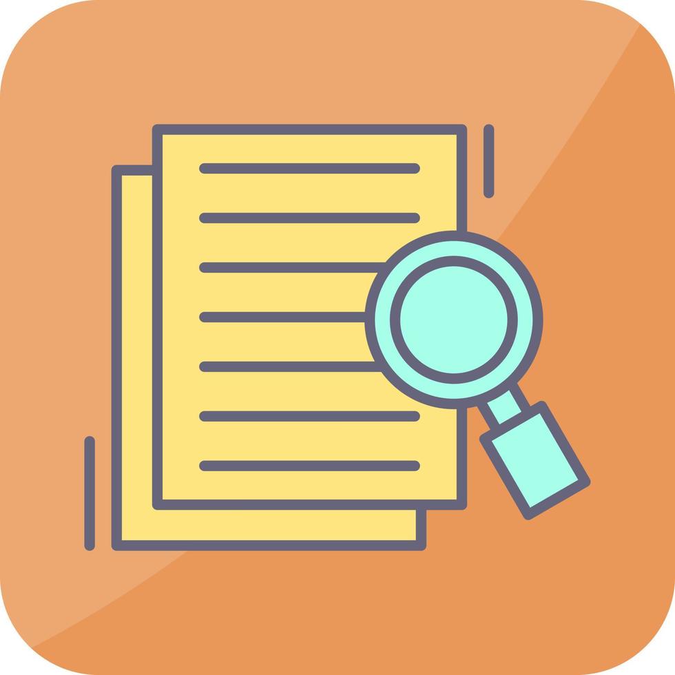 Details Looking Vector Icon