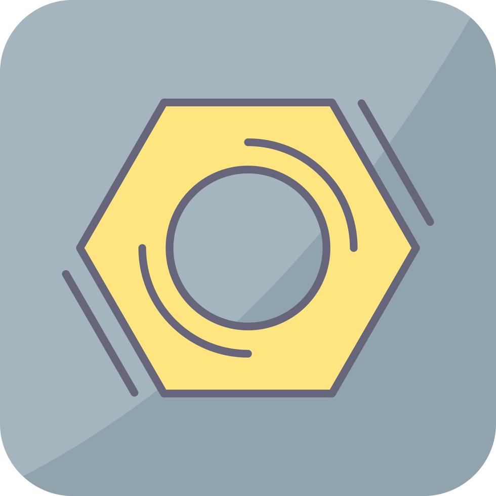 Nut Vector Icon