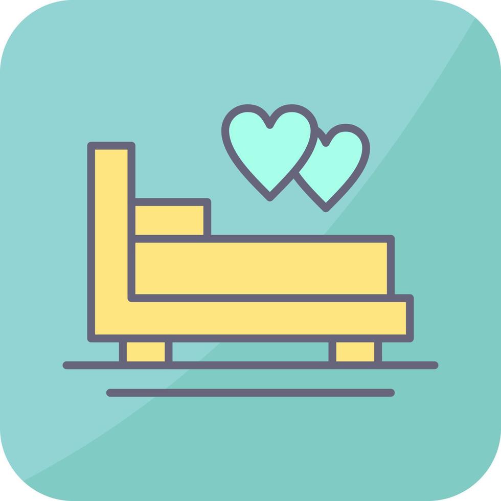 Honeymoon Vector Icon