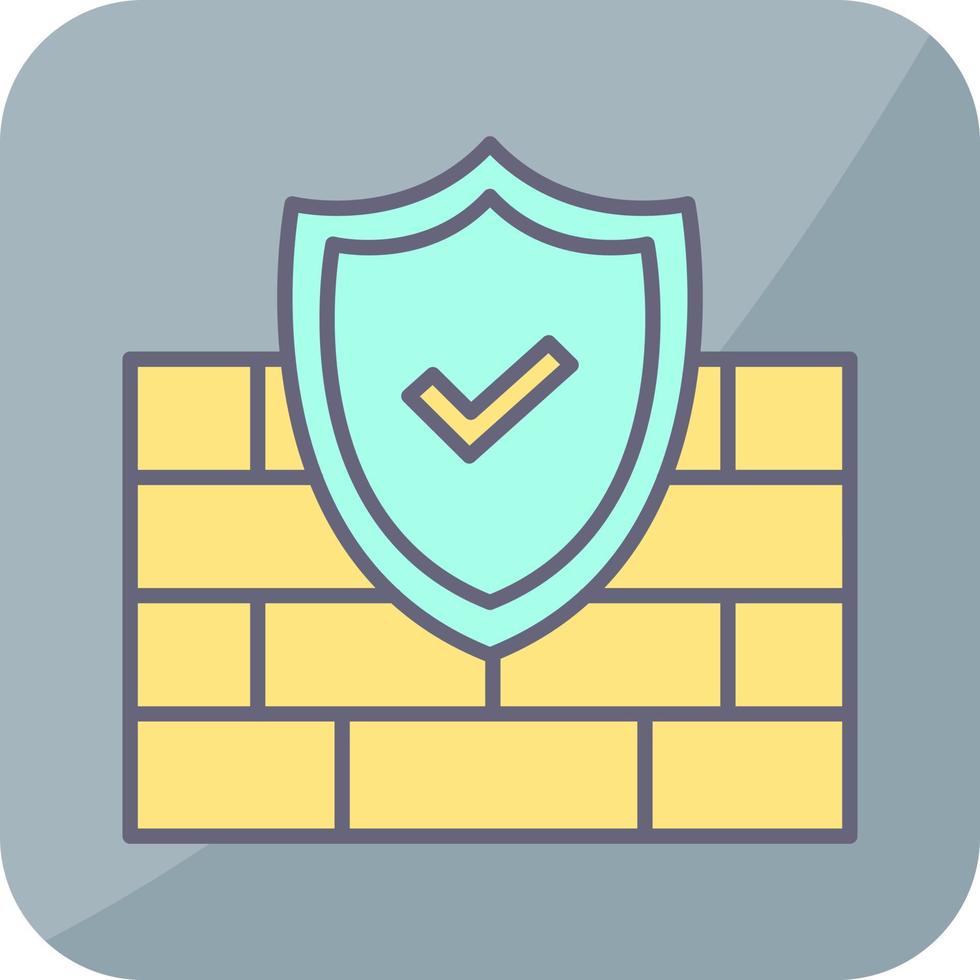 FireWall Vector Icon