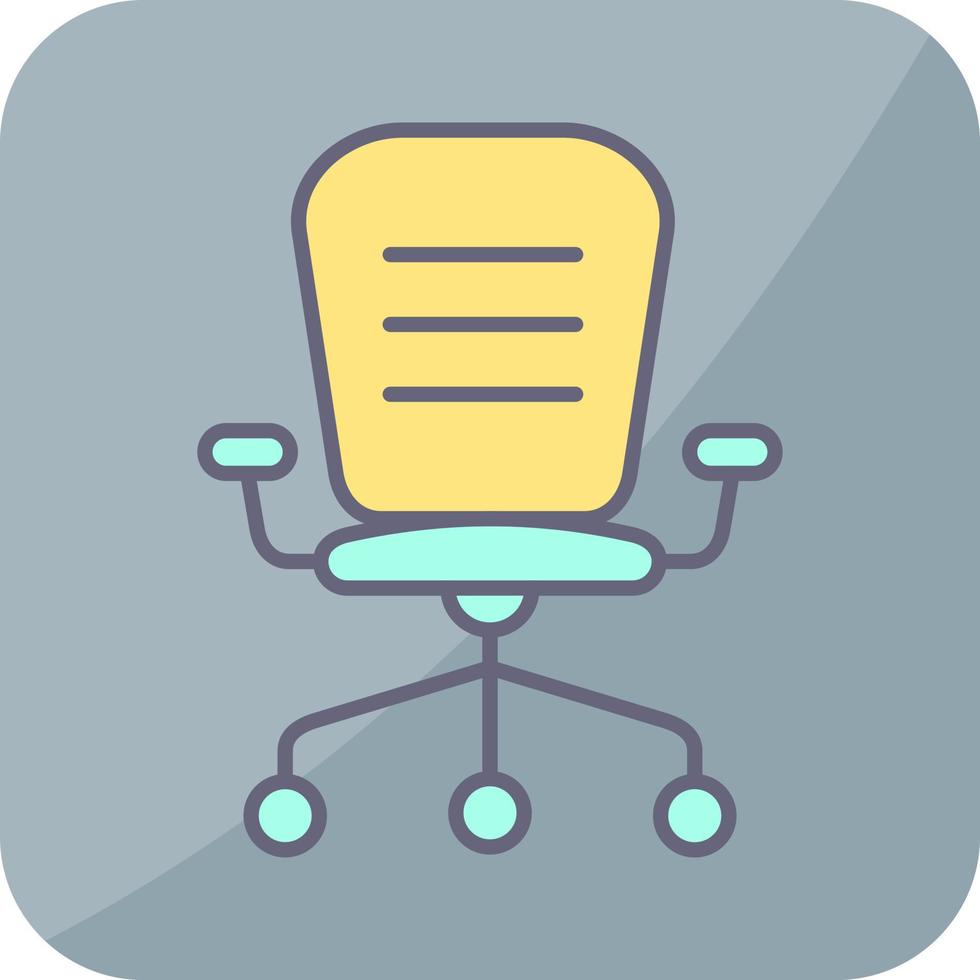 Office Chair Vector Icon