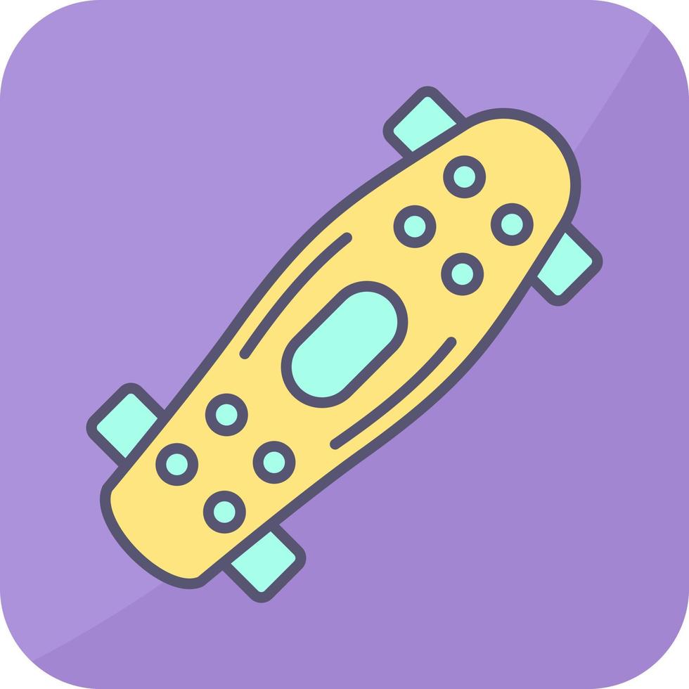 Skateboard Vector Icon