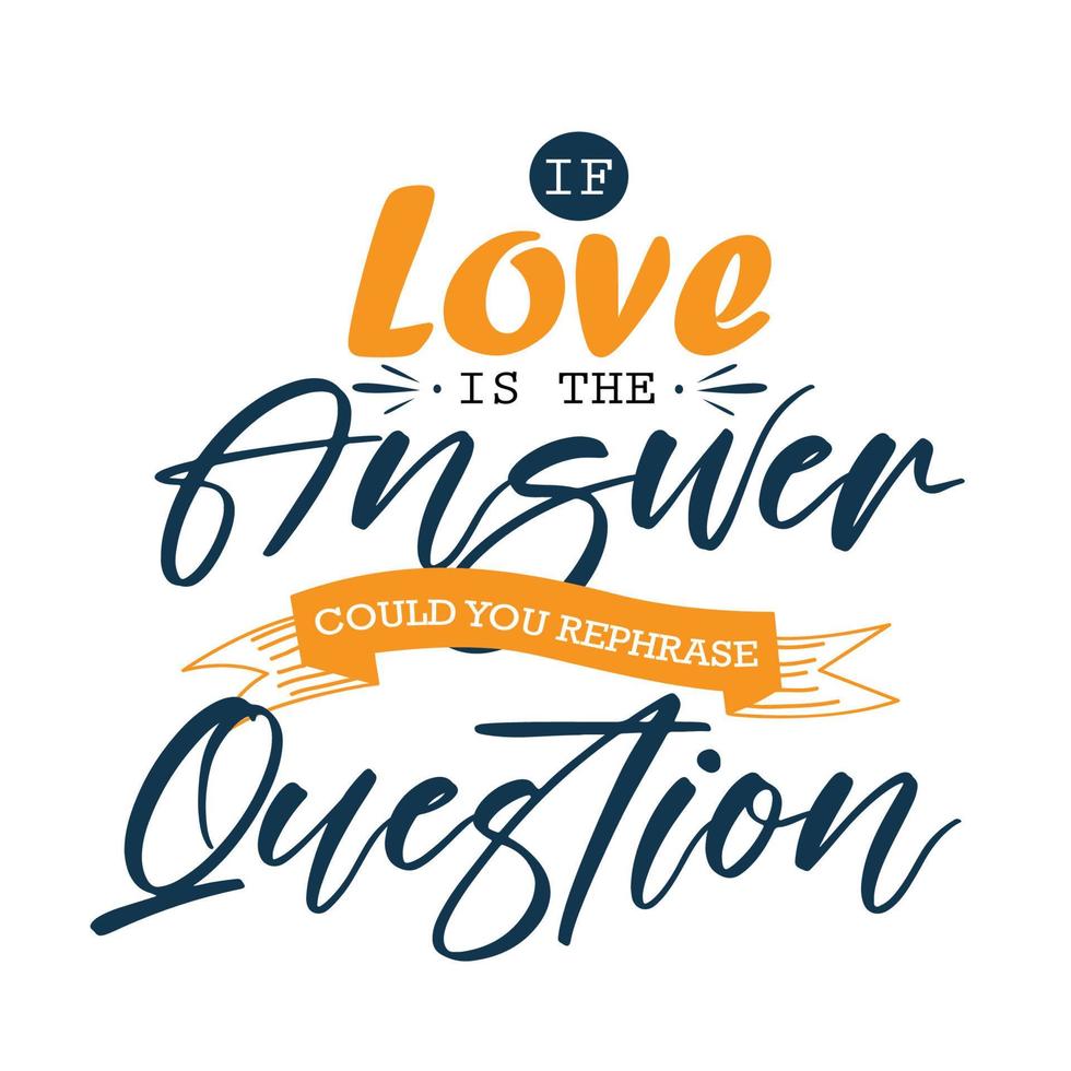 Funny Love Quotes typography 02 vector