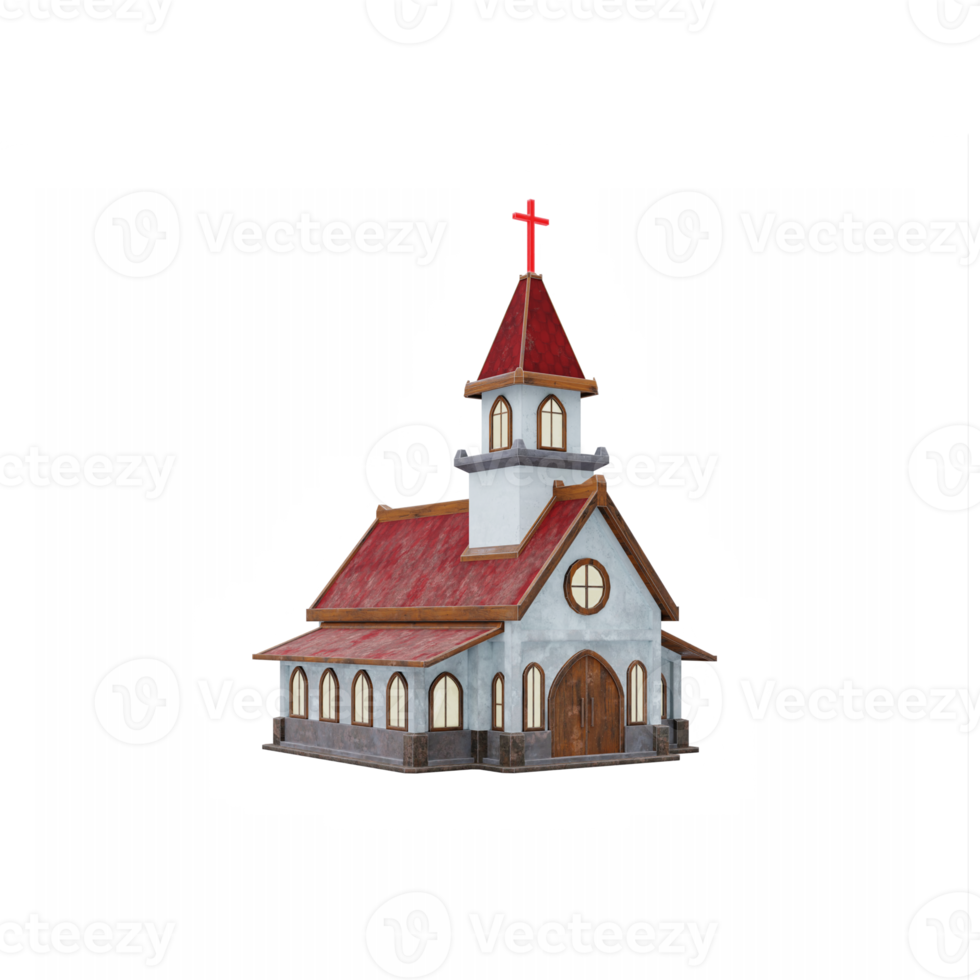 3d kyrka isolerat png